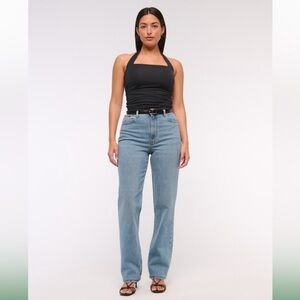 Abercrombie & Fitch 90s Straight Ultra High Rise Jean Size 28/6R